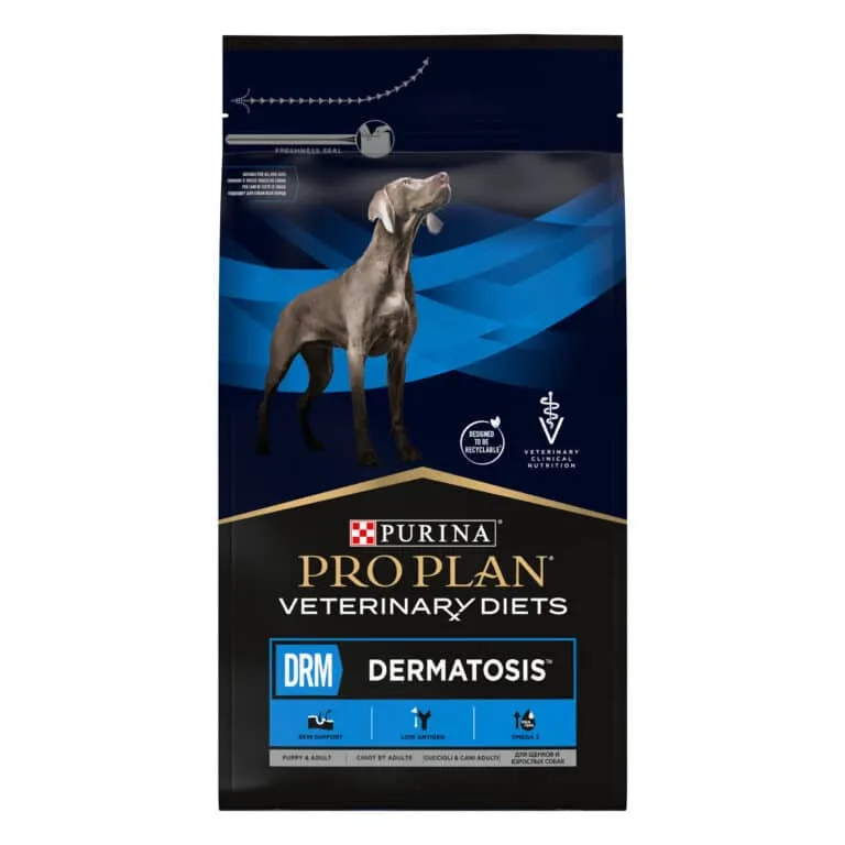 Pro Plan Veterinary Diets DRM Dermatosis для собак, 3 кг
