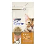 Сухой корм CAT CHOW Adult для взрослых кошек с уткой для взрослых кошек