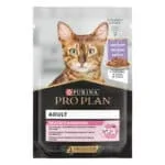 Вологий корм для дорослих котів Pro Plan Delicate Digestion з індичкою, 85 г