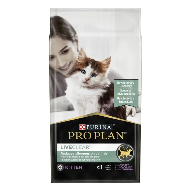 Сухий корм Pro Plan LiveClear Kitten для кошенят з індичкою, 1,4 кг