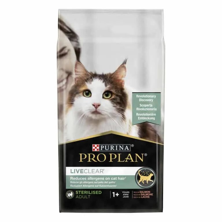 Сухий корм Pro Plan LiveClear Sterilised Adult 1+ з лососем для дорослих котів
