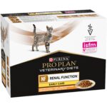 Влажный диетический корм PRO PLAN VETERINARY DIETS NF Renal Function Early Care для взрослых кошек при патологии почек на ранних стадиях с курицей 10х85 г