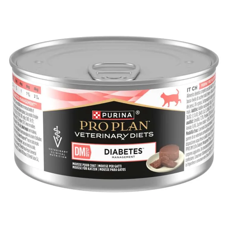 Pro Plan Veterinary Diets DM ST/OX Diabetes Managment мус для котів, 195 г