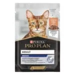 Вологий корм Pro Plan Adult Indoor з лососем для дорослих котів, 85 г