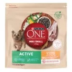 Сухий корм Purina ONE Mini/Small Active для дорослих собак з куркою і рисом