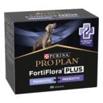 Пробіотик з пребіотиком PRO PLAN FortiFlora PLUS для дорослих собак та цуценят для підтримання нормальної міклофлори кишечника 30x2 г
