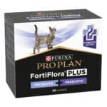 Пробиотик с пребиотиком PRO PLAN FortiFlora PLUS для взрослых кошек и котят для поддержания нормальной миклофлоры кишечника 30x1.5 г