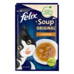 Вологий додатковий корм FELIX Суп для дорослих котів з куркою 48 г