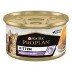 Вологий корм Pro Plan Kitten Healthy Start мус з куркою для кошенят, 85 г