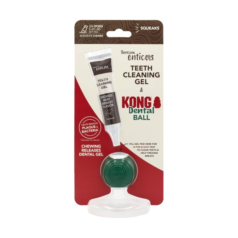 Іграшка-м'яч Kong Dental Ball для чищення зубів для собак