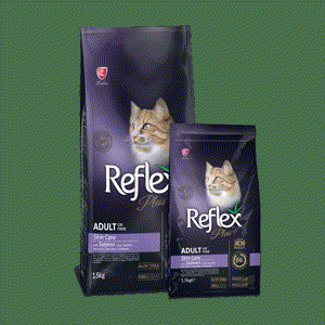 Сухий корм Reflex Plus для дорослих котів з лососем