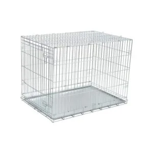 Металевий вольєр AnimAll 004Z для собак, 92×62×70 см