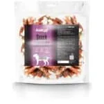 Ласощі AnimAll Snack качка на кальцієвій кістці для собак, 500 г