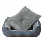 Лежак Animall Nena Star для собак і котів, з візерунком, розмір XL, 84×66×19 см