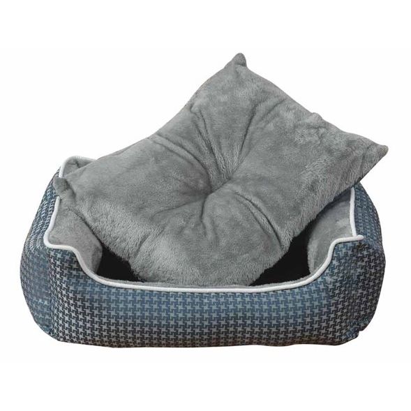 Лежак Animall Nena Star для собак і котів, з візерунком, розмір XL, 84×66×19 см