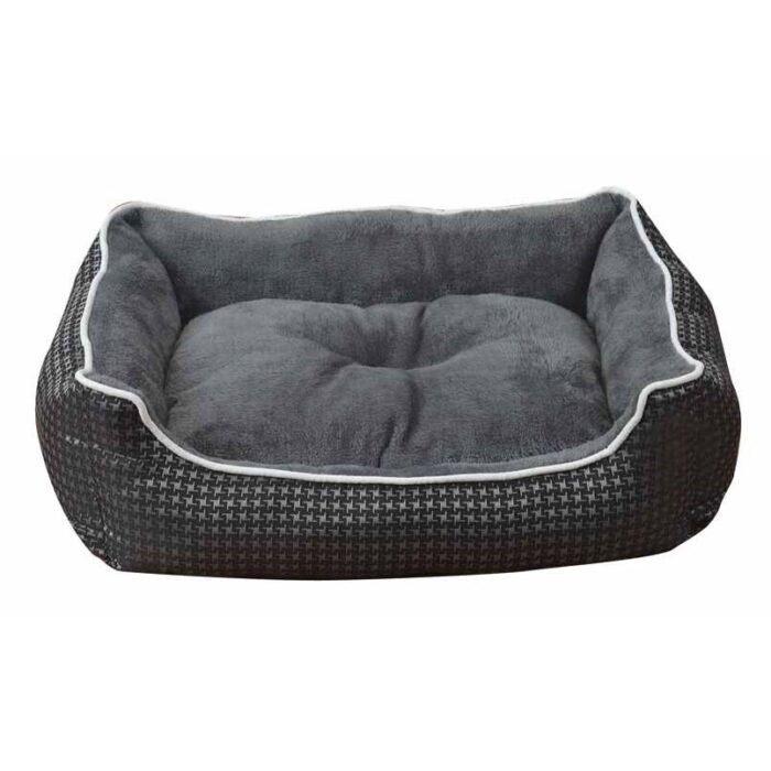 Лежак Animall Nena Star для собак і котів, з візерунком, розмір L 62×50×17 см