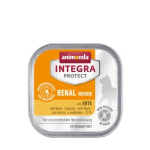 Вологий корм для котів Animonda Integra Protect Renal при хворобах нирок з качкою, 100 г