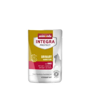 Вологий корм для котів Animonda Integra Protect Urinary Struvit при сечокам'яній хворобі з яловичиною, 85 г