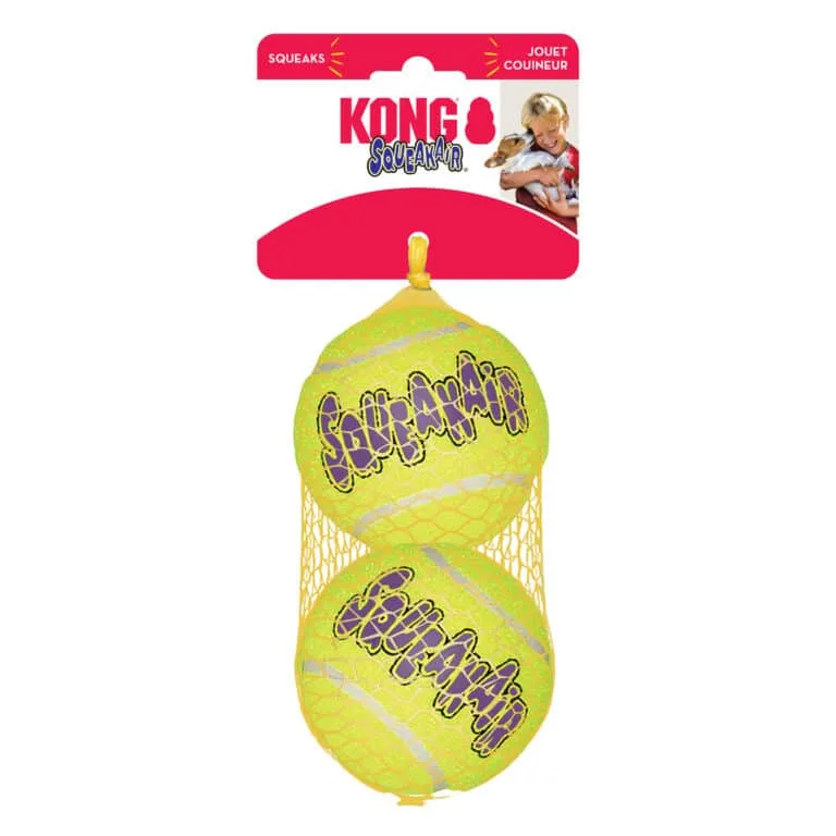 Іграшка Kong SqueakAir Ball м'яч для собак середніх і великих порід, L, 2 шт