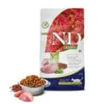Сухий корм Farmina N&D Quinoa Digestion для дорослих котів з ягням і кіноа