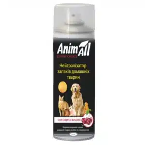 Нейтралізатор запаху AnimAll Соковита вишня для тварин, 500 мл