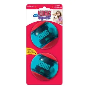 Іграшка Kong Squeezz Action Ball м'яч для собак великих порід, L, 2 шт