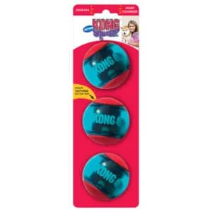 Іграшка Kong Squeezz Action Ball м'яч для собак середніх порід, M, 3 шт