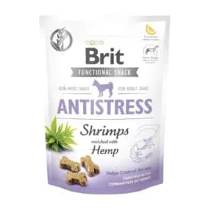 Ласощі Brit Care Functional Snack Antistress з креветками для собак, 150 г