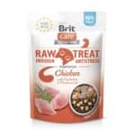 Ласощі для котів Brit Raw Treat Indoor & Antistress Freeze-dried з куркою, 40 г