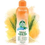 Заспокійливий шампунь для собак від бліх і кліщів TropiClean Natural Flea & Tick, 592 мл