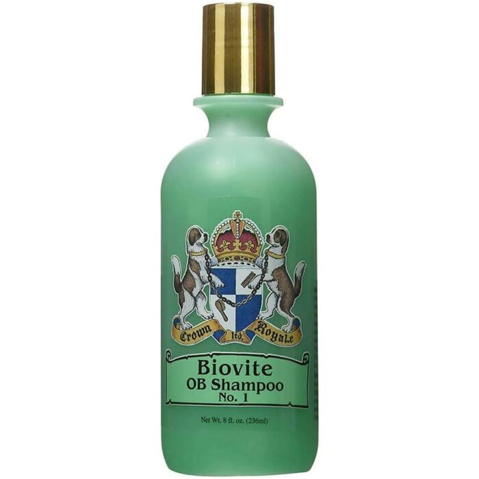 Шампунь Crown Royale Biovite #1 для тонкої та шовковистої шерсті RTU, 237 мл