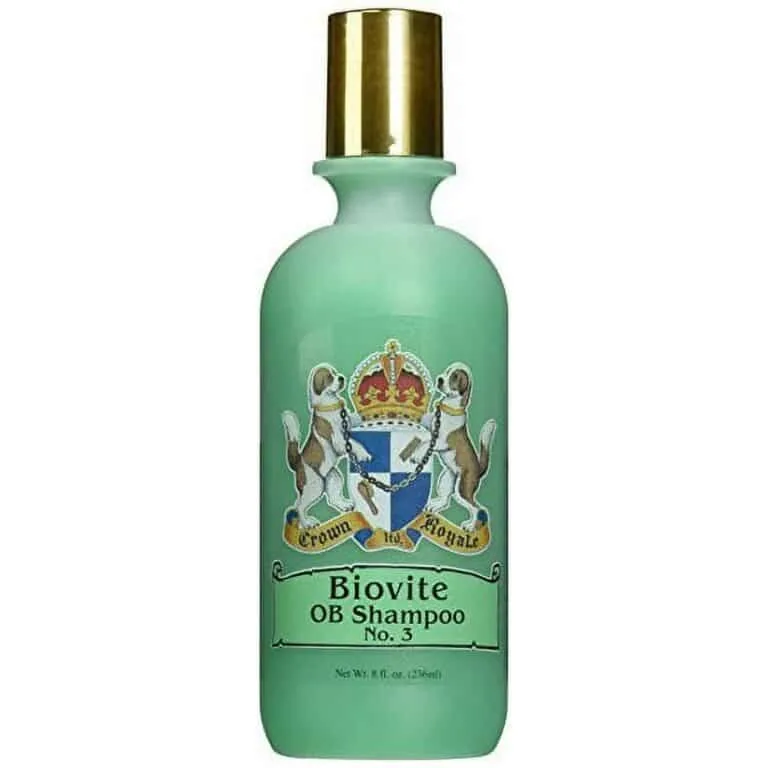 Шампунь Crown Royale Biovite #3 RTU для густої та жорсткої шерсті собак і котів, 237 мл