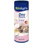 Дезодорант для котячого туалету Biokat’s «Deo Pearls Baby Powder» з ароматом дитячої присипки, 700 г (порошок)