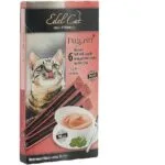 Кремові ласощі для котів Edel Cat з лососем, 6 шт