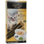 Кремові ласощі для котів Edel Cat з птицею та печінкою, 6 шт