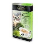 Кремові ласощі для котів Edel Cat з ліверною ковбасою та луговими травами, 6 шт