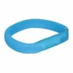 Нашийник Trixie Flash USB блакитний для собак M-L, 50 см