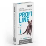 Краплі ProVet Profiline від бліх та кліщів для котів, 4 піпетки