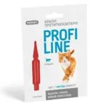 Краплі ProVet Profiline від бліх та кліщів для котів, 1 піпетка
