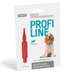 Краплі ProVet Profiline від бліх та кліщів для собак, 1 піпетка