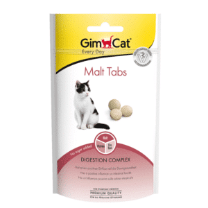 Ласощі для котів GimCat Every Day Malt Tabs вітамінізовані для виведення шерсті, 40 г