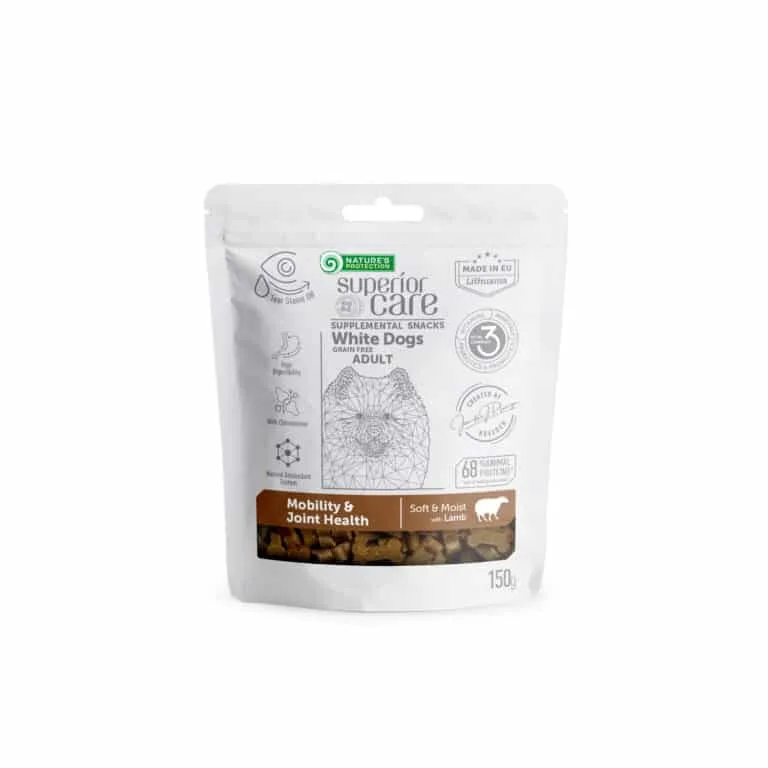 Беззернові ласощі Nature's Protection з ягням для собак, 150 г