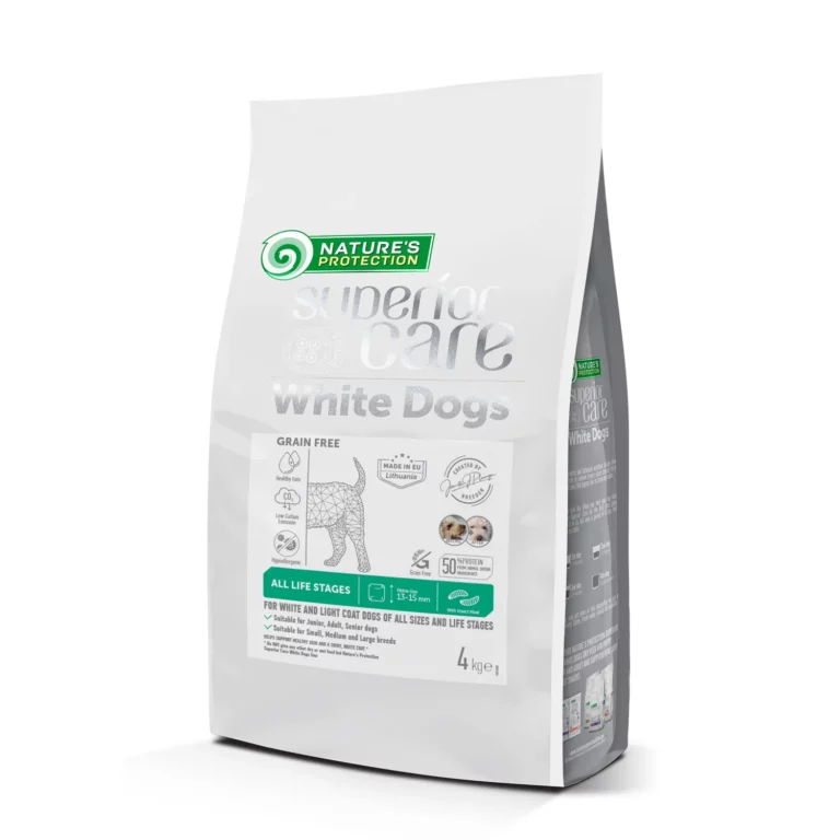 Сухий корм для собак Nature's Protection Superior Care White Dogs беззерновий на комахах, велика гранула