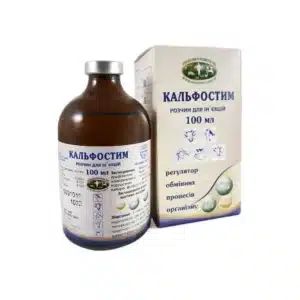 Кальфостим для обміну кальцію і фосфору у тварин