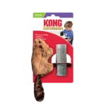 Игрушка для кошек KONG Cat Refillables Beaver Бобер с кошачьей мятой (со сменным наполнением)
