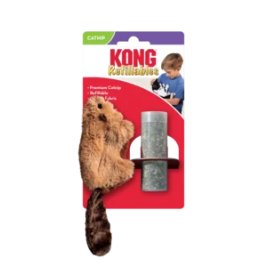 Іграшка для котів KONG Refillables Beaver Бобер з котячою м'ятою