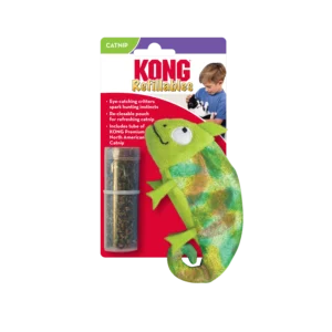 Іграшка для котів KONG Refillables Chameleon Хамелеон з котячою м'ятою
