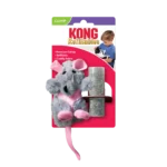 Игрушка для кошек KONG Cat Refillables Rat Крыса с кошачьей мятой (со сменным наполнением)