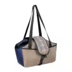 Сумка-переноска Pet Fashion Linen для собак бежева (38х32х22 см)