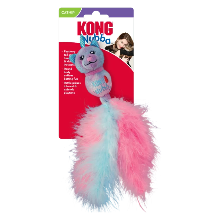 Іграшка для котів KONG Cat Wubba Caticorn котиноріг з котячою м'ятою, 23 см